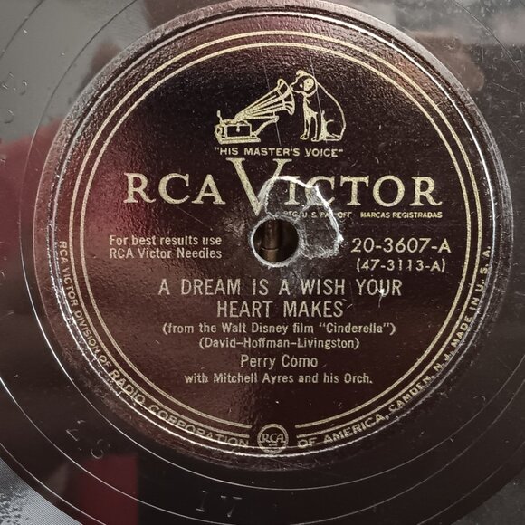 Perry Como - 5 Shellac 78rpm Records - Circa 1940's & 50's - Picture 4 of 6